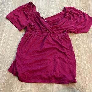 Xhilaration womans s purple shirt